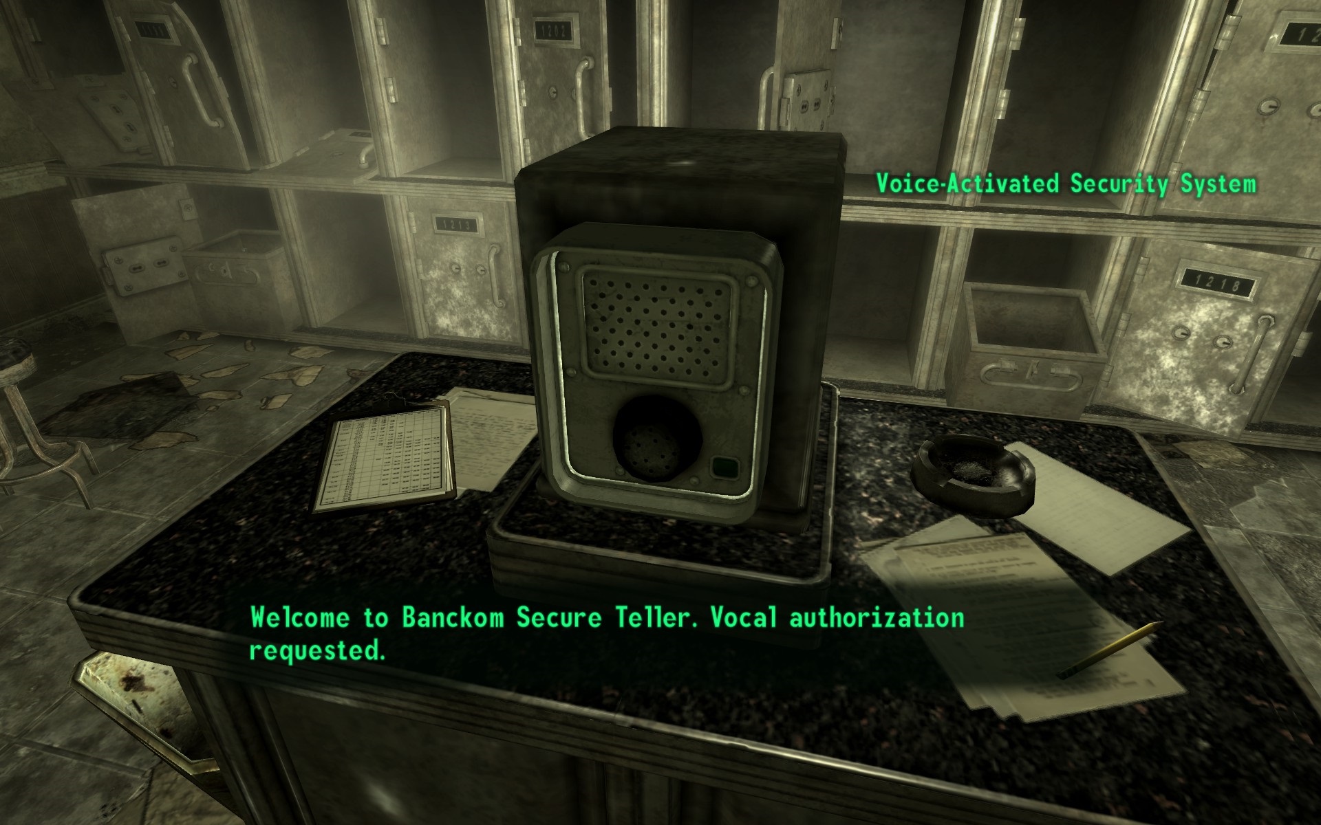 VoiceActivated Security System Independent Fallout Wiki